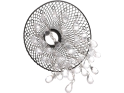 Lámpara Colgante Decorativa Con Gotas, Fácil De Instalar, Adecuada Para Dormitorio, Sala De Estar O