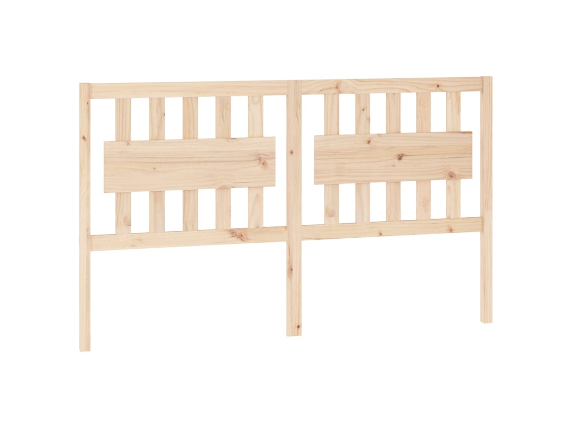 Maison Exclusive - Cabecero De Cama Madera Maciza De Pino 155,5x4x100 Cm