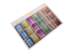 Juego De 90 Cintas Washi Con Purpurina En Tonos Pastel, Cintas Adhesivas De Papel Para Scrapbooking Y Decoración.