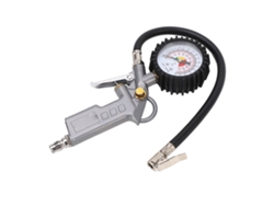 Inflador De Neumáticos Con Manómetro, 225 Psi, Boquilla Accesoria De Acero Inoxidable De 0,3 Pulgadas Para Suv, Motocicletas Y Bicicletas.
