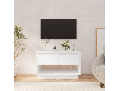 Mueble para la televisión VIDAXL Blanco Madera contrachapada (70x41x44 cm)