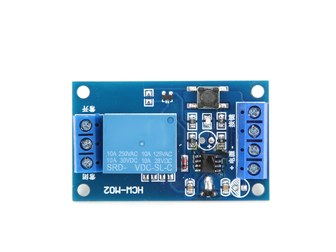 Módulo De Relé Bistable 1 Canal Auto Bloqueo Interruptor De Modificación Automotriz Microcomputadora 5v