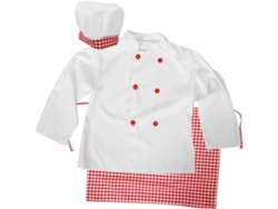Disfraz De Chef Para Niños Y Niñas, 130 Cm, Rosa, Manga Larga, Atuendo De Cocina.