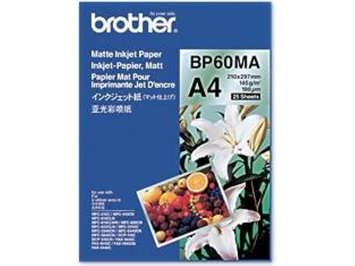 Papel de Impresión BROTHER BP60MA Inkjet Paper