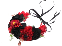Tocados De Halloween Para Fiesta De Té, 1 Unidad, Estilo Rosa, Accesorios De Cosplay, Decoración Para Fiestas.