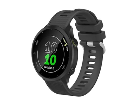 Correa De Reloj Inteligente Para Garmin Venu 2 Plus, Correa De Reloj De Sarga De Silicona Gris De 20Mm VENISYMLIS