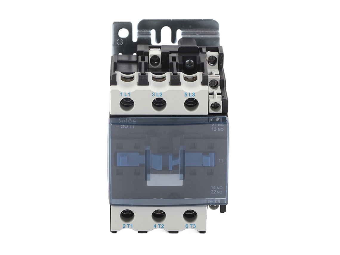 Contactor Eléctrico Industrial Sensible Cjx2-5011, Ca 50a 380v Con Aleación De Plata-tungsteno.