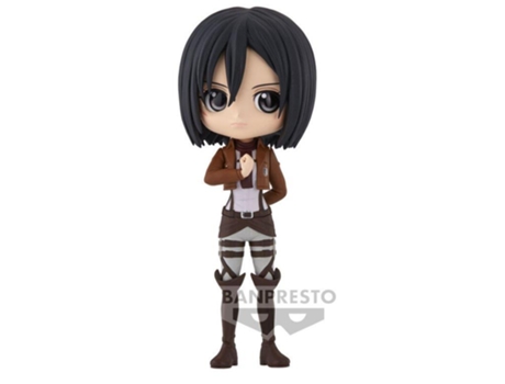 Figura Misaka Ackerman (Ver. A) Attack On Titan - Q Posket 14cm BANPRESTO