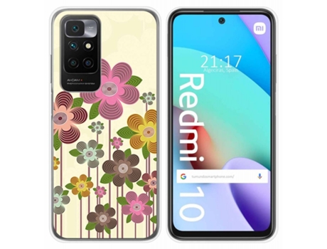 Carcasa Xiaomi Redmi 10 TUMUNDOSMARTPHONE Dibujos Multicolor