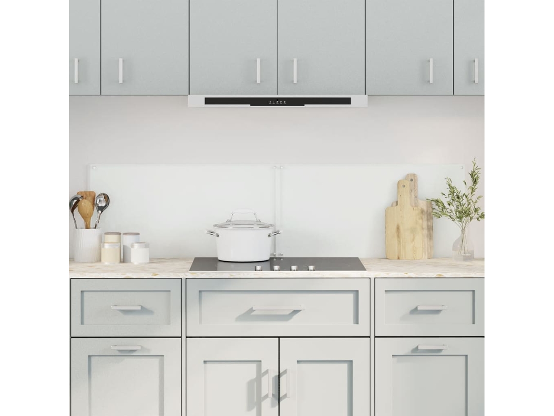 Protectores contra salpicaduras de cocina (2 unidades, 80 x 60 cm, vidrio templado, DKD HOME DECOR)