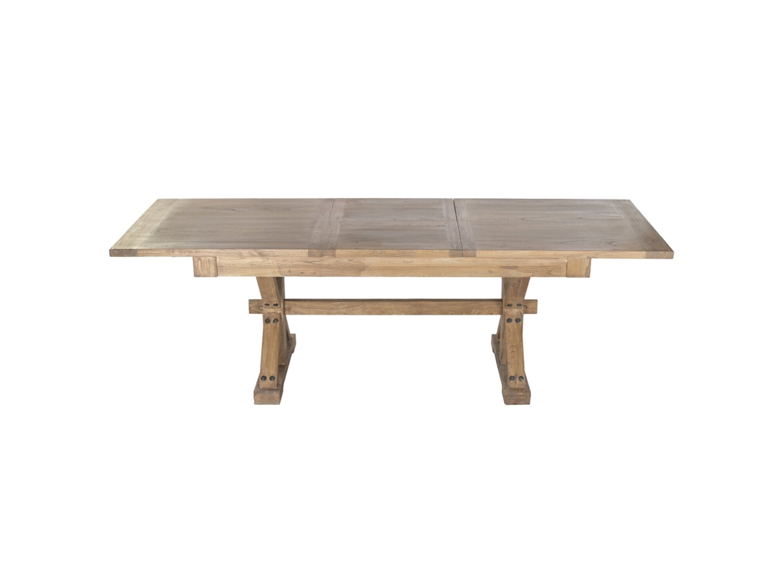 Mesa Comedor Madera Reciclada 240 Ext 180x90x76cm