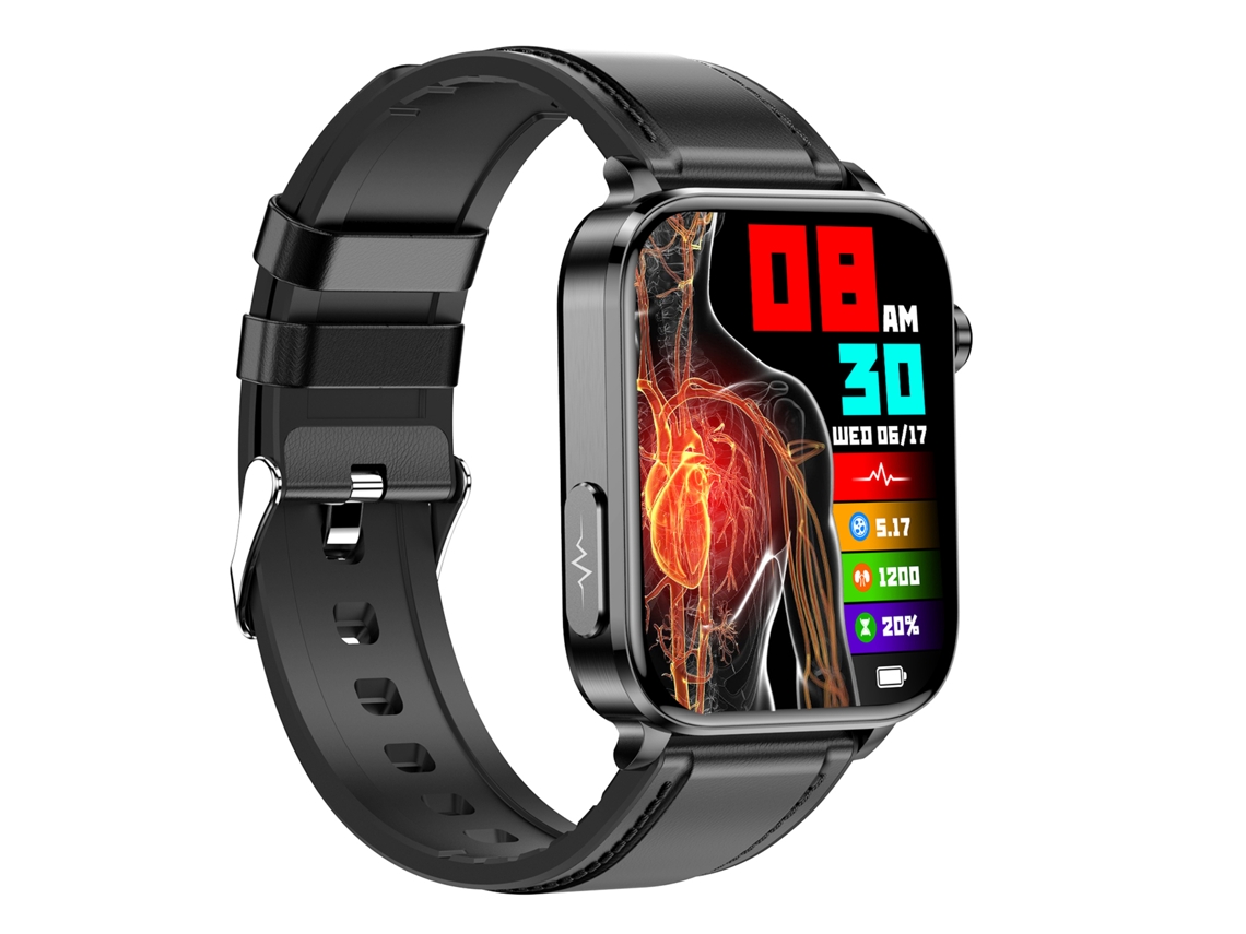 Reloj Inteligente Con Llamadas Bt Monitor De Salud Impermeable Ip67 Monitor De Presión Arterial Y Glucosa