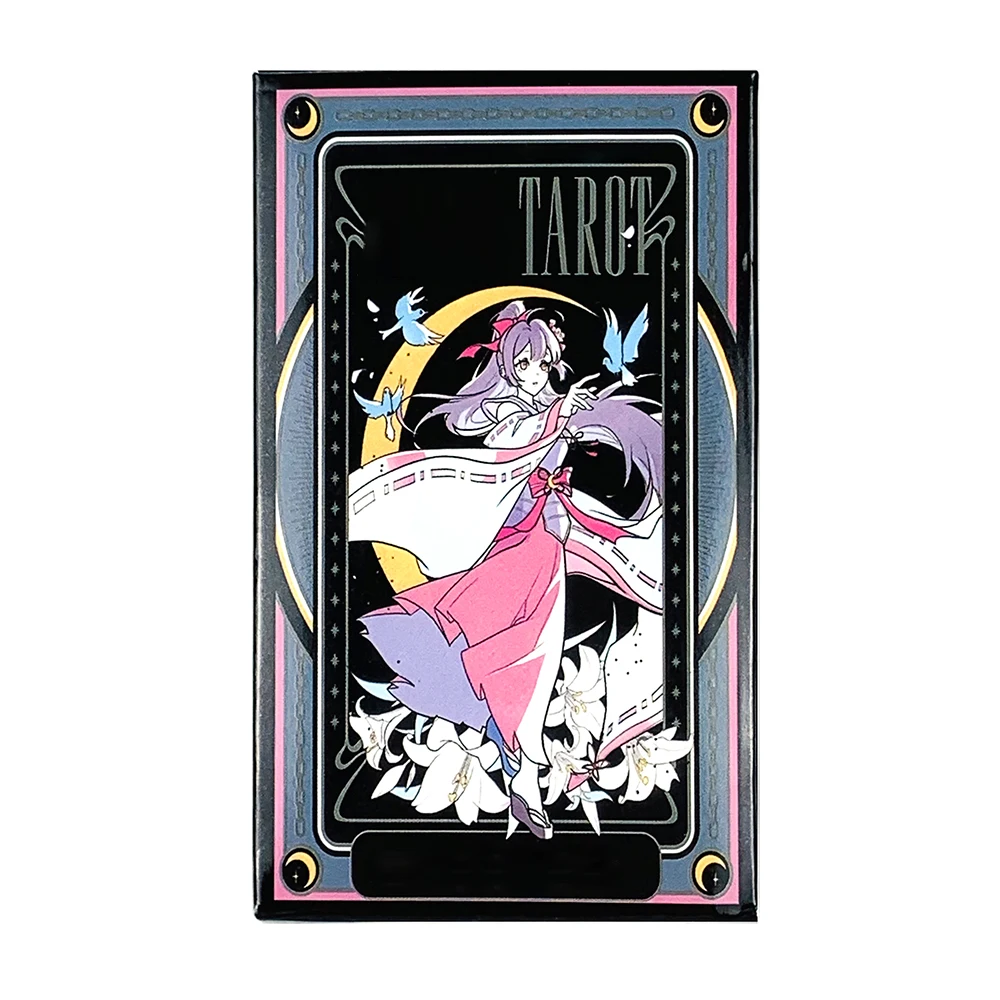 Tarot Ases 78 Lindas Cartas de Dibujos Animados para Principiantes Cartas del Oráculo MDUG