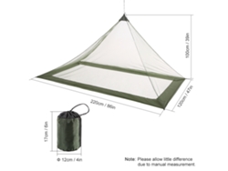 Lixada Mosquitera Ultraligera para Acampar