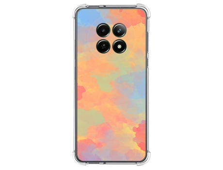 Funda Diseño Acuarela para Realme 12 5G 12X 5G TUMUNDOSMARTPHONE Silicona Multicolor
