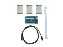 Kit De Control Cnc Mach3 Con Tarjeta Usb, 5 Ejes, 100k + 3 Controladores Tb6600