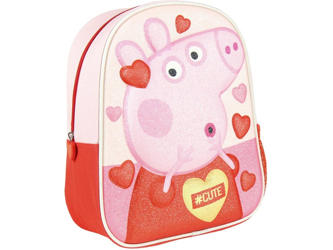 Mochila PEPPA PIG (Rosa - Poliéster - 31x25x10 cm)