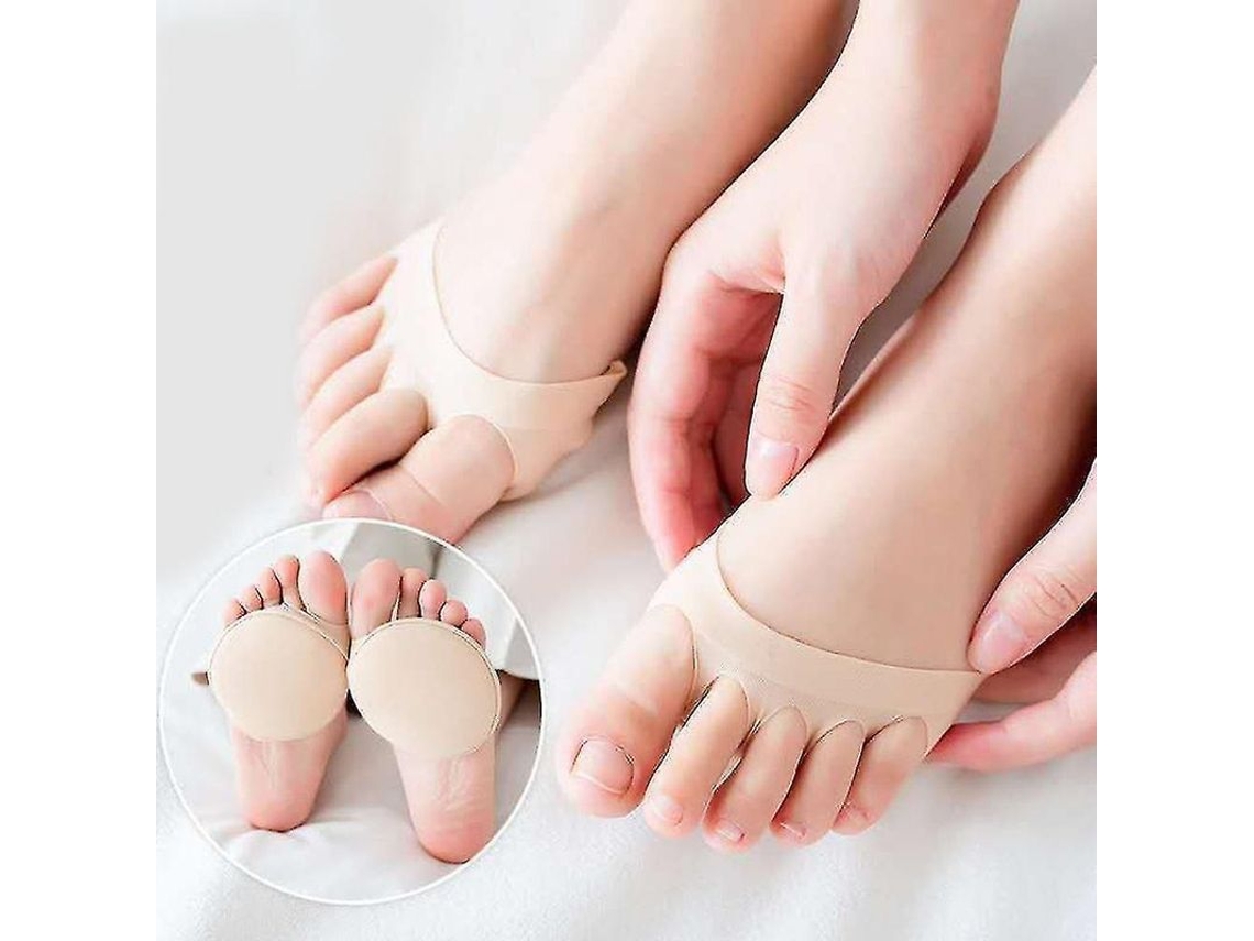 Protector Antideslizante Para Tacones Altos De Mujer, Con Almohadilla En La Parte Delantera Del Pie Y Separador De Dedos.