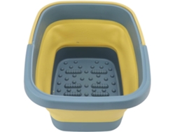 Reposapiés Plegable, Cubo Portátil De Silicona Para Baño De Pies, Lavabo Para Pies (verde)