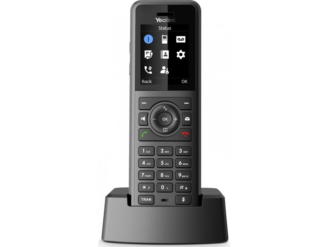 Teléfono Inalámbrico YEALINK W57R (Negro)
