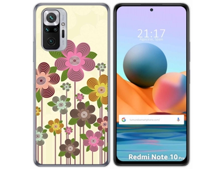 Carcasa Xiaomi Redmi Note 10 Pro TUMUNDOSMARTPHONE Dibujos Multicolor