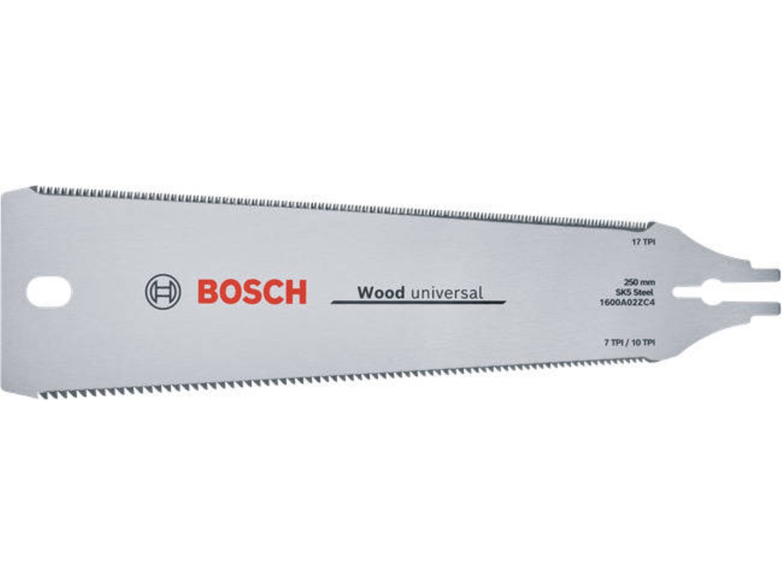 Hoja de sierra japonesa Ryoba de Bosch (250 mm)