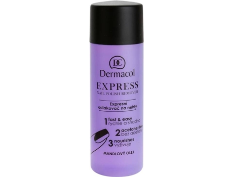 Removedor de Esmalte DERMACOL Express Sem Acetone (120ml)