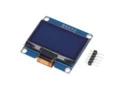 Módulo De Pantalla Lcd I2c De 1,54 Pulgadas Y 128x64 Píxeles Con Controlador Ssd1309 Azul De 5 Pines De Alta Calidad.
