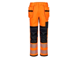 Pantalón Pw3 Fr Modaflame Hvo Holster - Alta Visibilidad Naranja Negro / 40