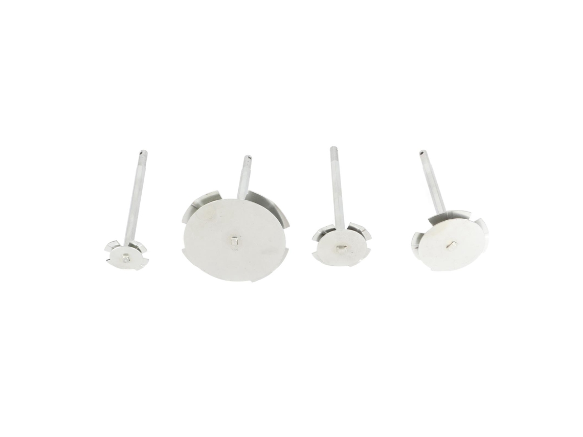 Juego De 4 Protectores De Enchufes De Tubería Hss Para Desmontar Tuberías De Abs Y Pvc Dwv De 1 Pulgada, 1,5 Pulgadas, 2 Pulgadas Y 3 Pulgadas.