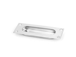 A15081300ux0384 Manilla Rectangular De Acero Inoxidable Para Puerta Corredera, De 120 Mm X 40 Mm