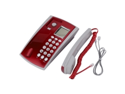 Teléfono con auriculares y grabadora de voz