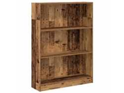 Maison Exclusive - Estantería Madera De Ingeniería Color Envejecido 80x24x109 Cm