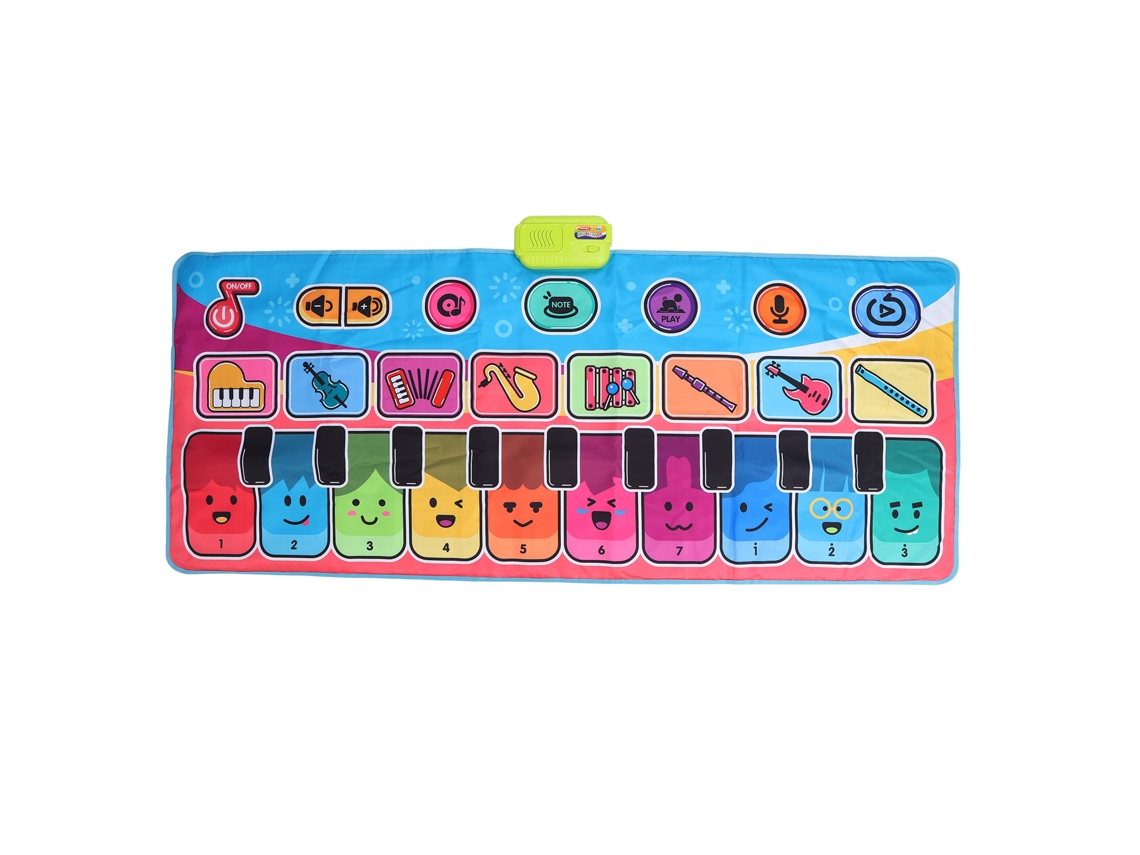 2026-colchón Piano Musical Plegable Para Niños Con 10 Teclas Educativo Portátil Tapete De Baile