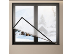 Kits De Aislamiento Reutilizables Para Ventanas, Lámina Aislante Ventanas Contra El Frío Y Calor, Térmica F...
