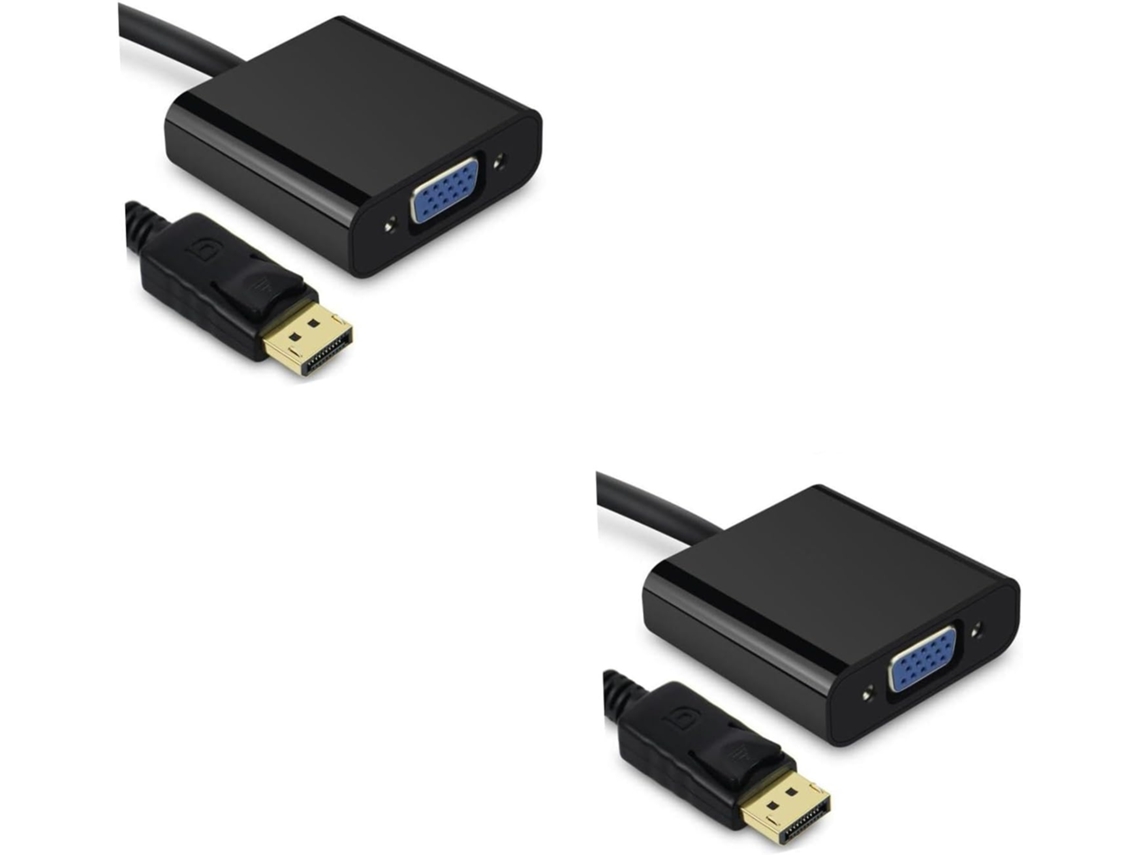 Cable Adaptador De 4 Piezas A Vga Para Proyectores, Televisores Y Monitores.