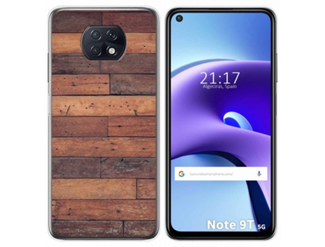 Carcasa Xiaomi Redmi Note 9T 5G TUMUNDOSMARTPHONE Dibujos Multicolor