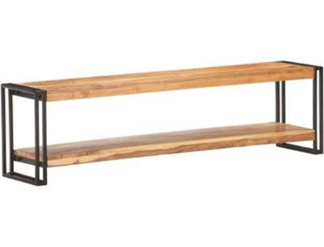 Mueble para la televisión VIDAXL Marrón Madera de acacia (150x30x40 cm)