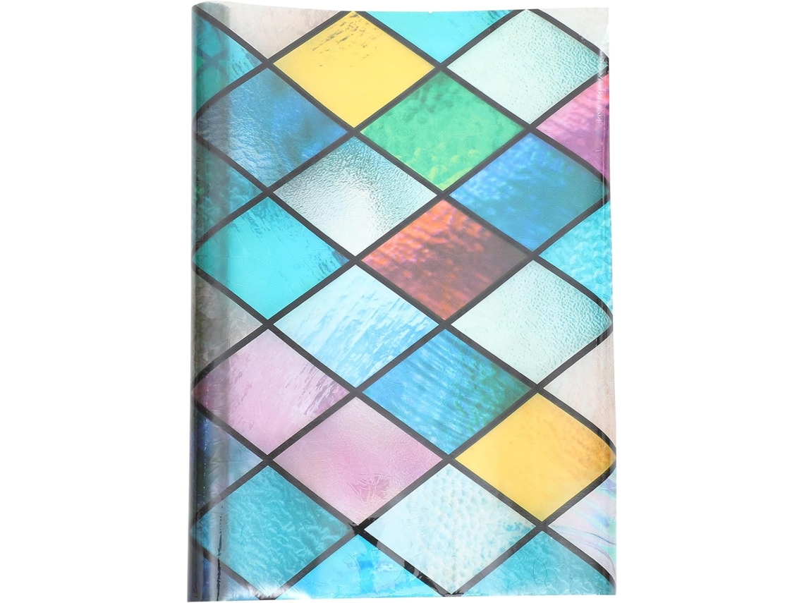 Lámina Opaca Para Ventanas Con Efecto Vidriera, Pvc Electrostático, Impermeable, 0445 X 2 M