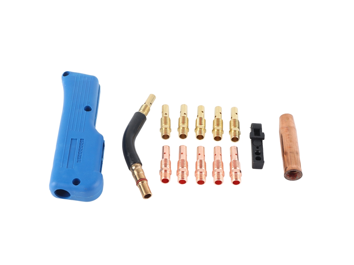 Piezas Para Soplete Mig Mag 200a: Portaconos, Cuello Cisne,protector, Boquilla Y Carcasa Del Pistol