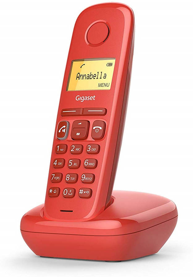 Teléfono Fijo GIGASET A270 Rojo
