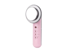 Masajeador facial 3 en 1, máquina para esculpir el cuerpo, para el cuerpo, la cara, el brazo, la cintura, el vientre, las piernas y las caderas, uso doméstico, rosa Yemaesre