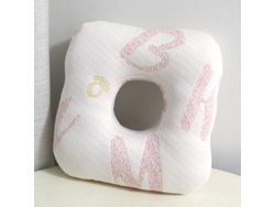 Almohada De Soporte Para La Oreja - Almohada Para El Cuidado De Perforaciones De Oreja - Almohada Hueca De Soporte Para La Oreja - Rosa