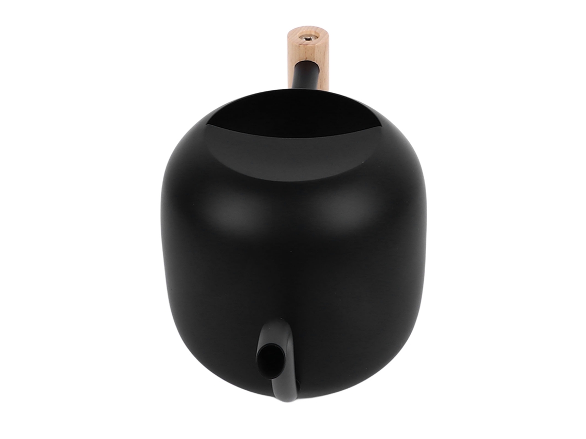 Regadera Metálica Con Mango De Madera Y Boquilla Larga, 1,2 L, Para Plantas De Interior Y Exterior.