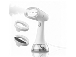 Planchadora de ropa con vapor, capacidad de 300 ml, para eliminar arrugas en diversas prendas Cuich (blanca)