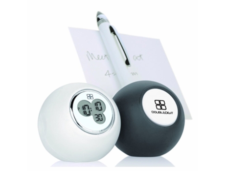 Reloj Digital de Sobremesa DOUBLEDIGIT DESKY WHITE/DARK GRAY