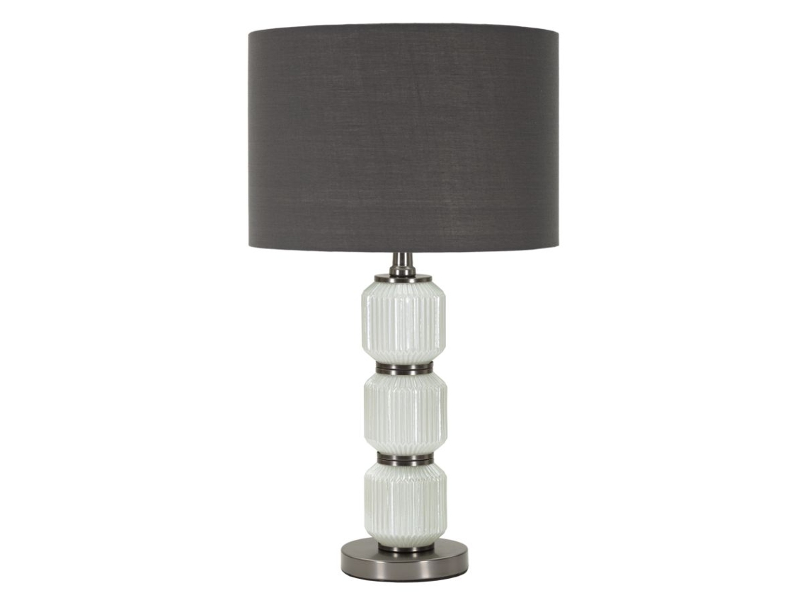 Lámpara de mesa brillante de tres cm Ø 32,5x57