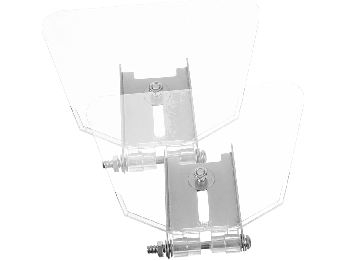 Ocular De Acero Inoxidable De 2 Piezas Para Amoladora Angular, Protector De Seguridad Transparente