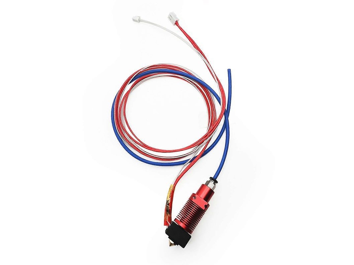 Kit De Boquilla Caliente Ensamblada De 24 V Con Boquilla De 0,4 Mm Y Cubierta De Silicona, Compatible Con La Impresora 3d Creality Cr-10s Pro.