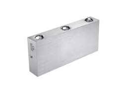 Aplique de pared LED de 6 W para interiores, moderno aplique cuadrado de aluminio, iluminación decorativa para dormitorio, oficina, blanco cálido.